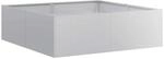 vidaXL Pflanzk&uuml;bel 100x100x30 cm Verzinkter Stahl 860813