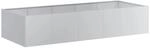 vidaXL Pflanzk&uuml;bel 200x80x40 cm Verzinkter Stahl 860757