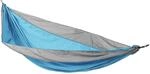 Svita H&auml;ngematte Outdoor Camping Ultraleicht Befestigung 1-2 Personen Blau Grau