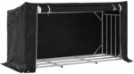 vidaXL Brennholzregal mit Regenschutz 200,5x80,5x110,5 cm 4104946