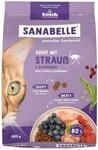 Sanabelle Katzen-Trockenfutter Adult mit Strau&szlig; & Blaubeeren 400 g
