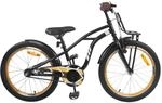 vidaXL Kinderfahrrad 22 Zoll f&uuml;r 7-12 Jahre Alt Schwarz 42009304