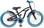 vidaXL Kinderfahrrad 22 Zoll f&uuml;r 7-12 Jahre Alt Schwarz 42009320