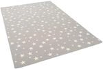 Snapstyle Kinder Spiel Teppich Sterne Grau 200x250cm