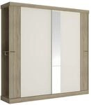 Vente-unique Kleiderschrank Adalrik Naturfarben Hell 231 cm