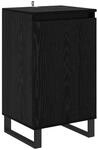 vidaXL Sideboard Schwarz Eichen-Optik 40 x 35 x 70 cm Holzwerkstoff 881689