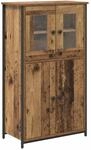 vidaXL Highboard Altholz 62 x 32 x 106,5 cm Holzwerkstoff 882251