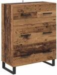 vidaXL Sideboard Altholz 69,5 x 34 x 90 cm Verbundholz und Eisen 881522
