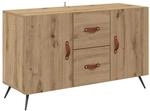 vidaXL Sideboard Artisan-Eiche 100 x 36 x 60 cm Holzwerkstoff 882452