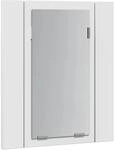 vidaXL LED-Bad-Spiegelschrank Wei&szlig; 40x12x45 cm Acryl 804948