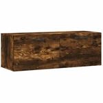 vidaXL Wandschrank R&auml;uchereiche 100x36,5x35 cm Holzwerkstoff 830129