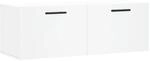 vidaXL Wandschrank Wei&szlig; 100x36,5x35 cm Holzwerkstoff 830156