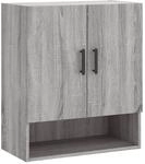 vidaXL Wandschrank Grau Sonoma 60x31x70 cm Holzwerkstoff 829922