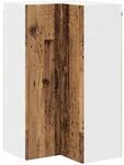 vidaXL K&uuml;chenwandschrank Altholz 57 x 57 x 100 cm Holzwerkstoff 885523
