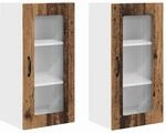 vidaXL K&uuml;chenwandschrank 2 Stk Altholz 40 x 31 x 80 cm Holzwerkstoff 884651