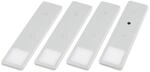 kalb LED Unterbauleuchte Solid2 Silbergrau Mechanischer Schalter 3W 4er Set...