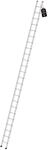 PROREGAL Sprossen-Anlegeleiter 350 mm Breit Ohne Traverse 24 Sprossen