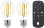 Eglo LED-Leuchtmittel Zigbee Klar 2er-Set mit Fernbedienung 6 W E27