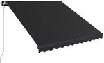 vidaXL Einziehbare Markise Handbetrieben 300 x 250 cm Anthrazit 3051237