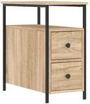vidaXL Nachttisch Sonoma-Eiche 30x60x60 cm Holzwerkstoff Modell 1