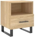 vidaXL Nachttisch Sonoma-Eiche 40x35x47,5 cm Holzwerkstoff 827490