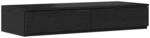 vidaXL Bettschubladen Schwarz Eichen-Optik 100 x 36,5 x 16,5 cm 866908