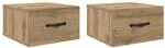 vidaXL Nachttisch 2 Stk Artisan-Eiche 35 x 35 x 20 cm Holzwerkstoff 882353