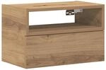 vidaXL Wand-Nachttisch Artisan-Eiche 45x26x28,5 cm 858612