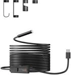 Technaxx Endoskopkamera TX-386 mit Licht USB C-Anschluss 5 m