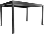 Biohort Pergola 4,5 m x 3 m Dunkelgrau-Metallic