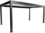 Biohort Pergola 5,5 m x 3 m Dunkelgrau-Metallic/Silber-Metallic