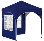 vidaXL Pop-Up Partyzelt 192 x 192 x 245 cm Blau 42019824