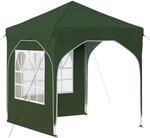 vidaXL Pop-Up Partyzelt 192 x 192 x 245 cm Gr&uuml;n 42019827