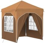 vidaXL Pop-Up Partyzelt 192 x 192 x 245 cm Beige 42019837
