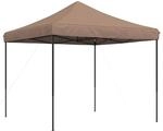 vidaXL Party-Zelt Braun 292 x 292 x 315 cm Oxford-Stoff 42023548