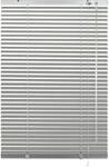Gardinia Aluminium Jalousie 90 cm x 130 cm Silber