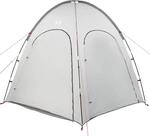 vidaXL Poolzelt mit Dach Grau 366 x 305 x 231 cm Polyester 4100654