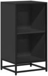 vidaXL B&uuml;cherregal Schwarz 40x35x76 cm Holzwerkstoff 849094