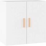 vidaXL Wandschrank Wei&szlig; 60x30x60 cm Holzwerkstoff