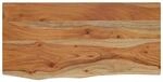 vidaXL Wandregal 40x20x3,8 cm Rechteckig Massivholz Akazie Baumkante 370270