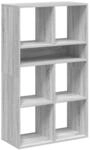 vidaXL B&uuml;cherregal Grau Sonoma 66x31x112 cm Holzwerkstoff 860306
