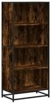vidaXL B&uuml;cherregal R&auml;uchereiche 60x35x139 cm Holzwerkstoff 3300842