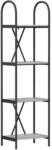 vidaXL B&uuml;cherregal Graues Sonoma 40 x 30 x 146 cm Holzwerkstoff 879932