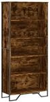 vidaXL B&uuml;cherregal R&auml;uchereiche 80x31x169 cm Holzwerkstoff 3295314