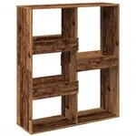 vidaXL B&uuml;cherregal/Raumteiler Altholz-Optik 100x33x115 cm 854515