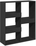 vidaXL B&uuml;cherregal/Raumteiler Schwarz 100x33x115 cm 854509