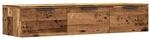vidaXL Wandschrank Altholz-Optik 102x30x20 cm Holzwerkstoff 856985