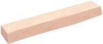 vidaXL Wandregal 60x10x6 cm Massivholz Eiche Unbehandelt 363520