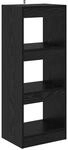 vidaXL B&uuml;cherregal Schwarz 40 x 30 x 103 cm Holzwerkstoff 880455