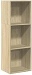 vidaXL B&uuml;cherregal Sonoma-Eiche 40x30x114 cm Holzwerkstoff 857869